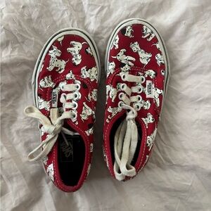 Vans Disney 101 Dalmatians Size 11 Toddler